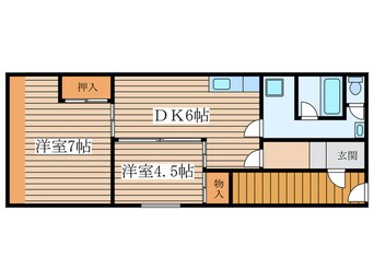 間取図 グランディア苗代