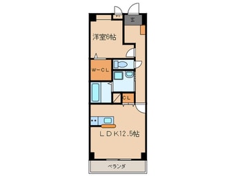 間取図 アヴニール・シエル