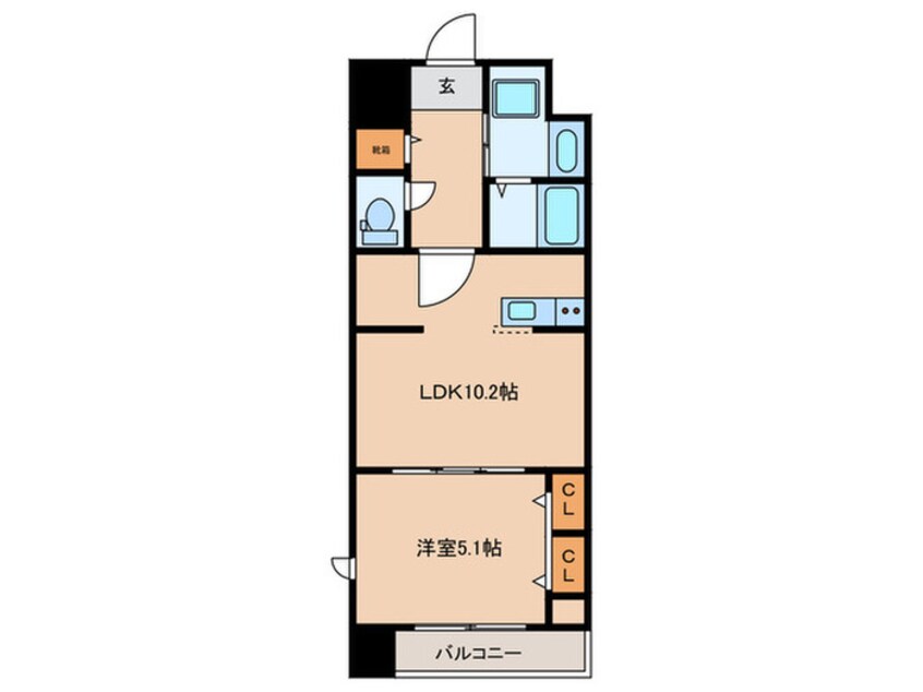 間取図 ザ・シンフォニア新栄