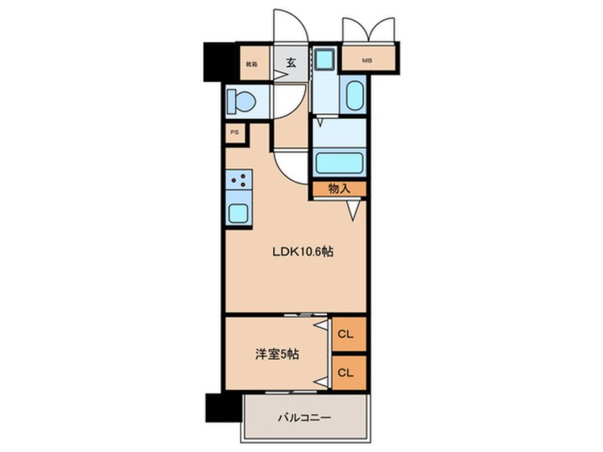 間取図 ザ・シンフォニア新栄