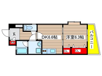 間取図 グランシャリオ