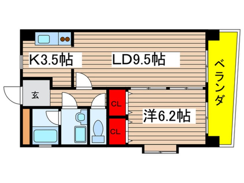 間取図 グランシャリオ（吉居様）