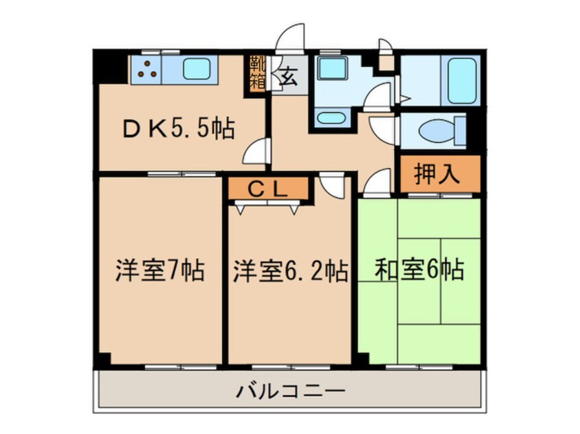 間取図 センチュリー２１
