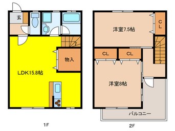 間取図 メゾンド墨　参