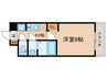 プレサンス高畑ルミア 1Rの間取り
