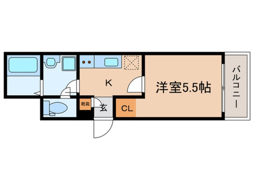 間取図 LECOCON熱田