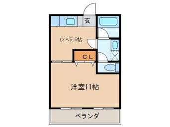 間取図 伊藤ビル徳川