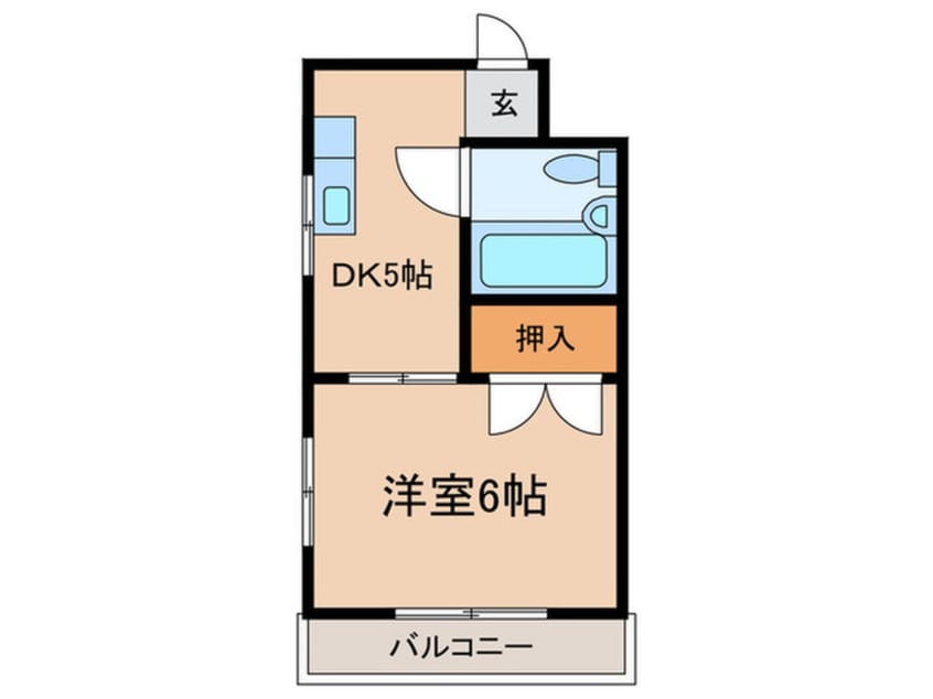間取図 レイホービル