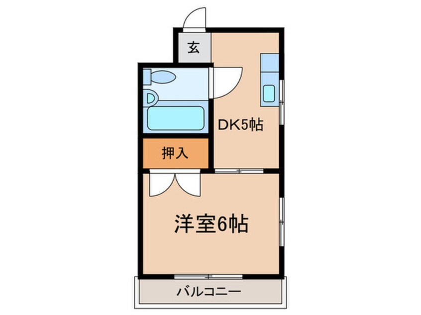 間取図 レイホービル