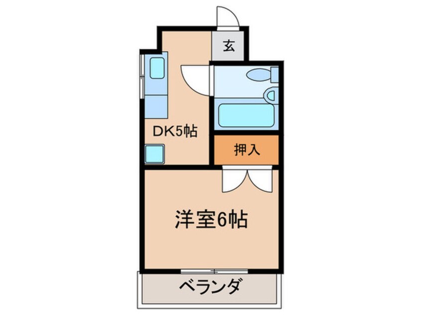 間取図 レイホービル