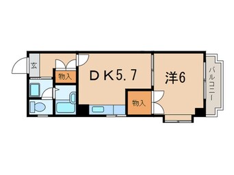 間取図 大野木ビラ