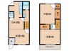 南新町五反田貸家 3DKの間取り