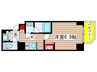 APEX名古屋栄Premier Life 1Kの間取り