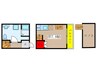 ｐｏｒｔｏ　ｍａｉｓｏｎ 1Rの間取り