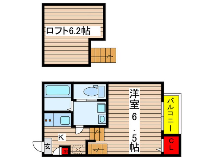 間取図 ボヌール東海通