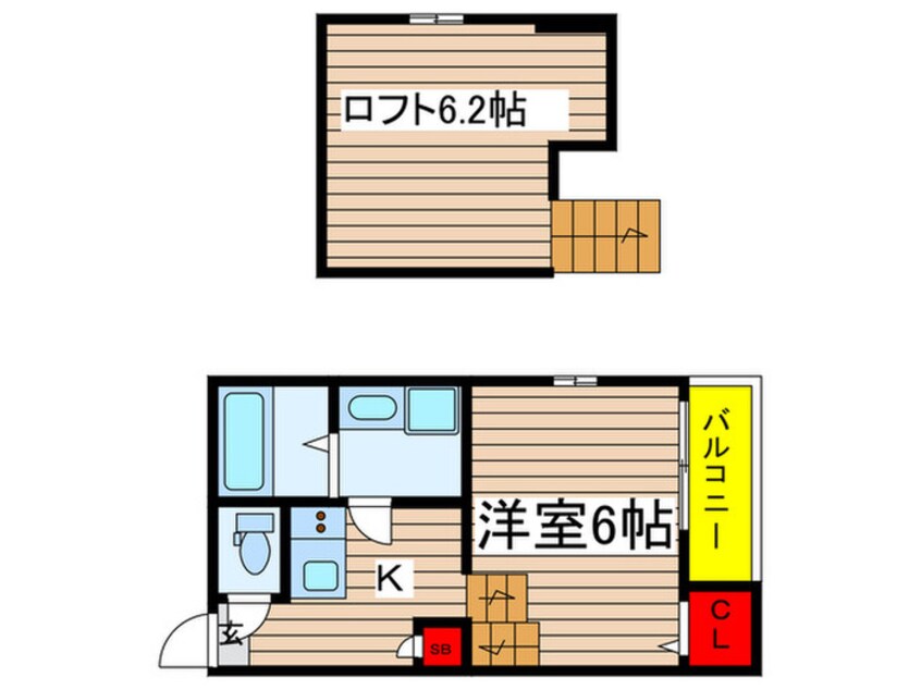 間取図 ボヌール東海通