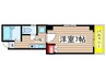 クリンハイツ 1Kの間取り