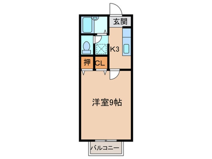 間取図 ＣＡＳＡ　ＢＥＮＥ