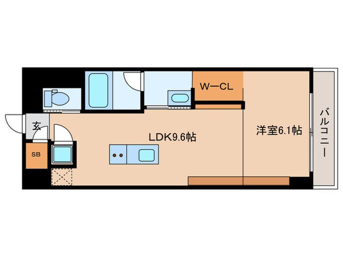 間取り図 仮）SK BUILDING-901