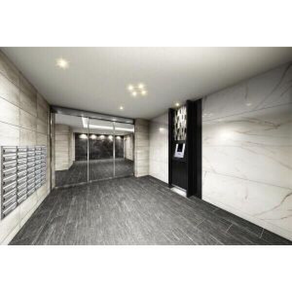 エントランス部分 パルティール八田