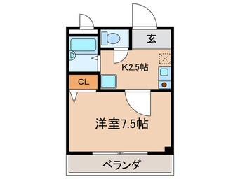 間取図 メゾン小牧Ⅱ