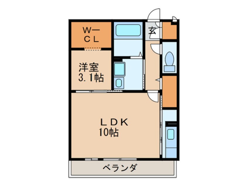 間取図 セレッソ