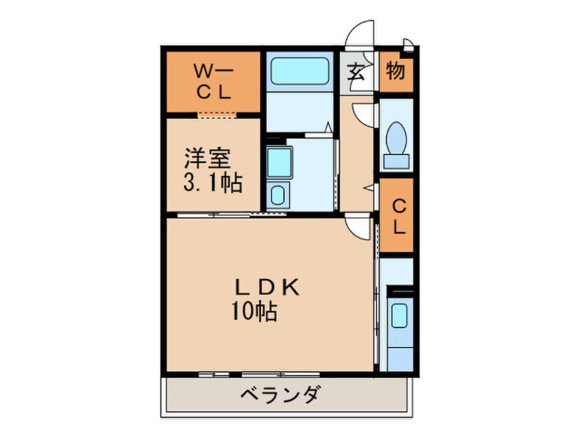 間取図 セレッソ