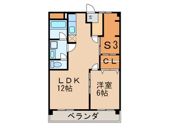 間取図 スカイル白川