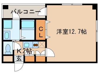 間取図 ラ・ヴィアンパレスⅡ