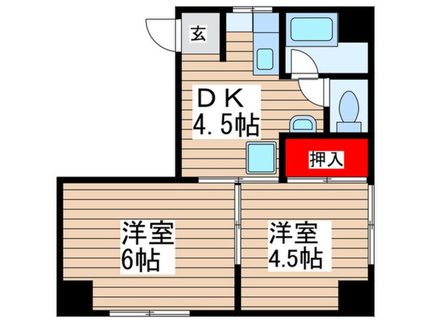 間取図 勝陽ビル