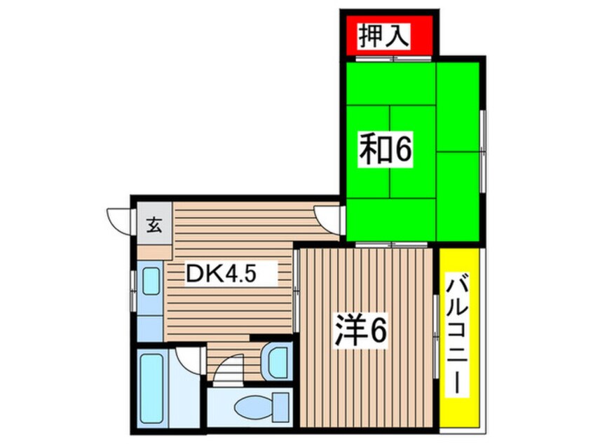 間取図 勝陽ビル