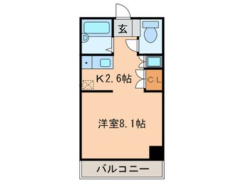 間取図 ラコンテ日比野