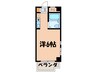 プレスイン名城東 1Rの間取り