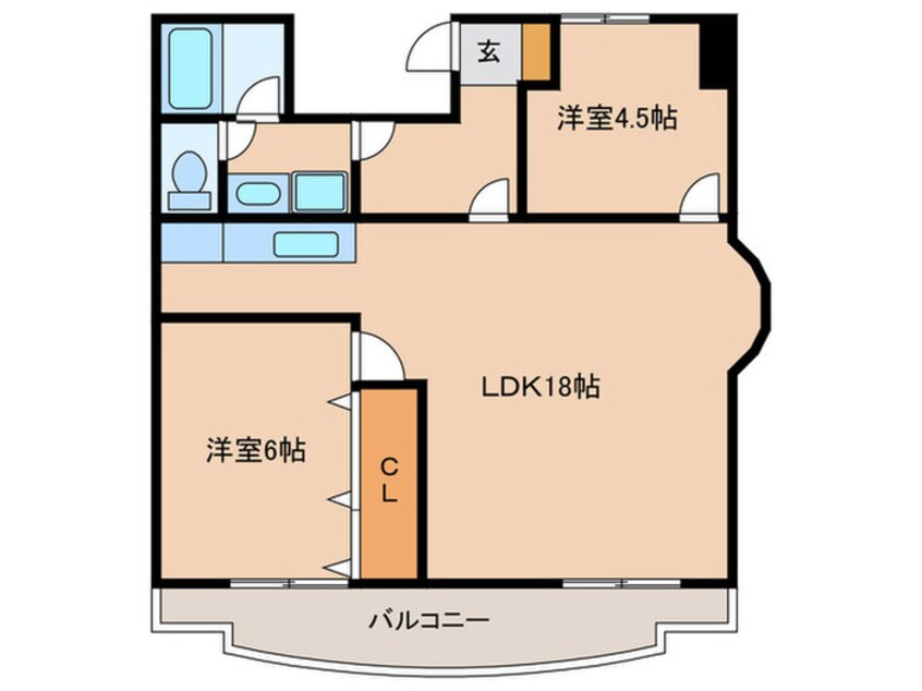 間取図 グリーンハイツ