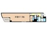 THE RESIDENCE KANAYAMA SOUTH 1Rの間取り