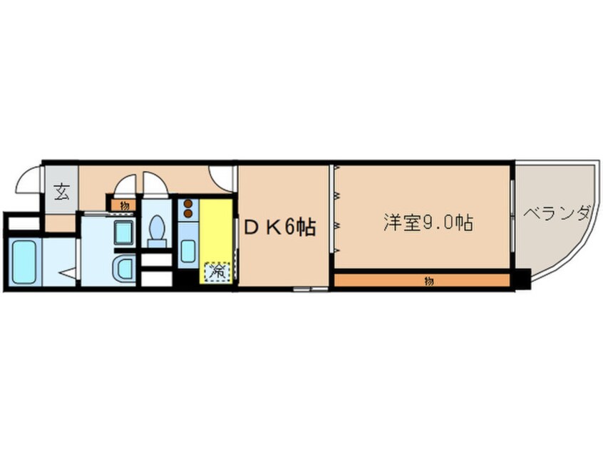 間取図 レインボー高蔵