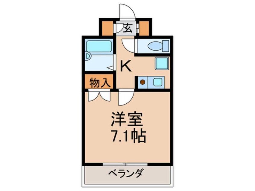 間取図 則武ワ－ドビル