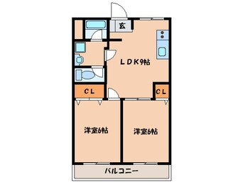 間取図 スギナミビル