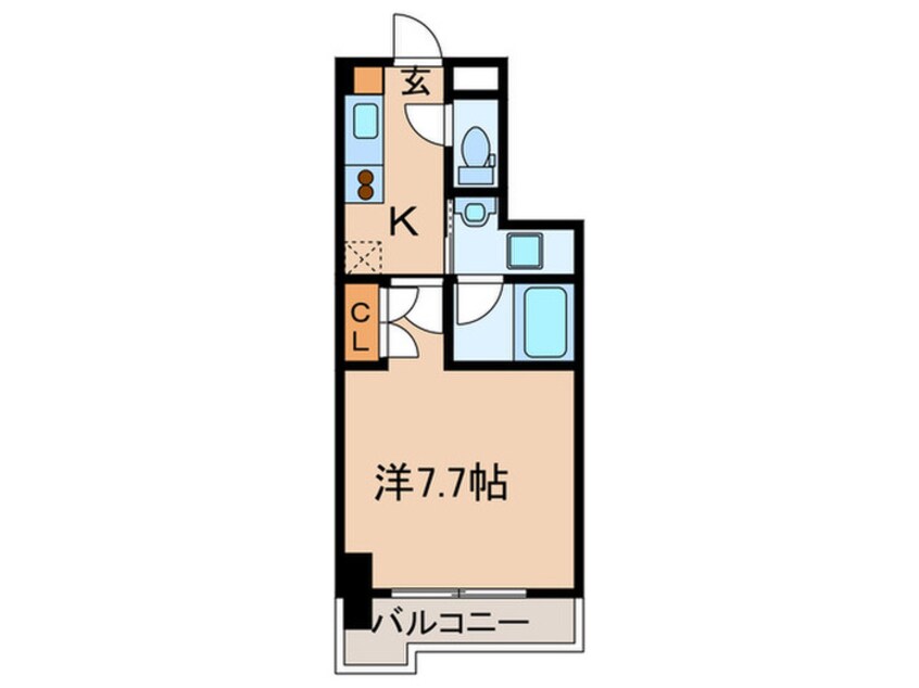 間取図 イ－スタンヒルズ藤が丘駅前