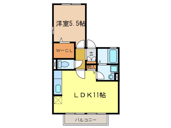間取り図 マリオン神の倉