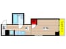 第二戸嶋屋ビル 1Kの間取り