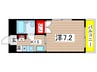 スプリングハイツ桜山 1Kの間取り