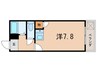 ハイツシャトー 1Rの間取り