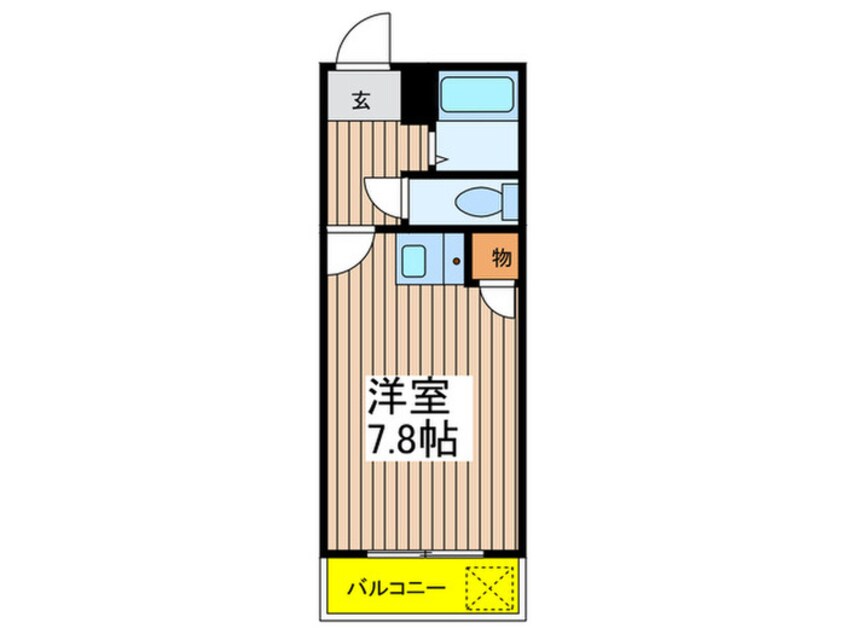 間取図 ハイツシャトー