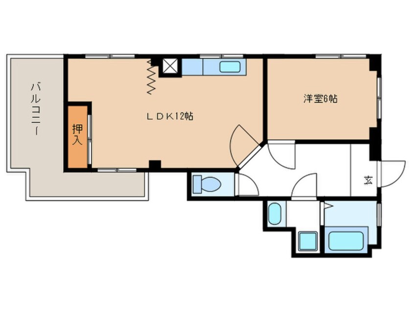 間取図 シンワパレス