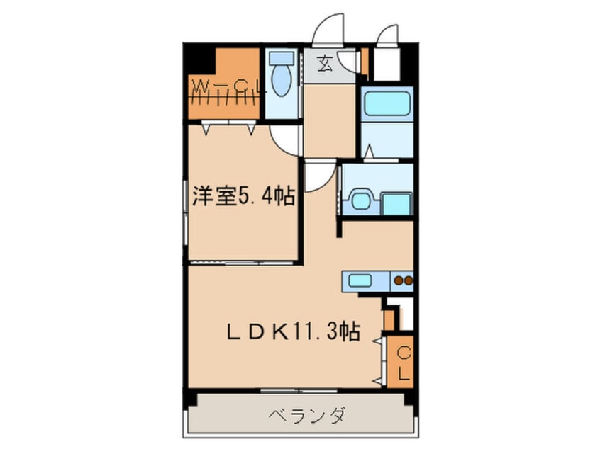 間取図 メゾン・ド・ソレイユ