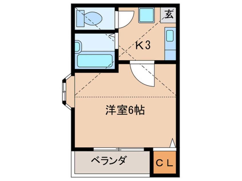 間取図 いちご荘