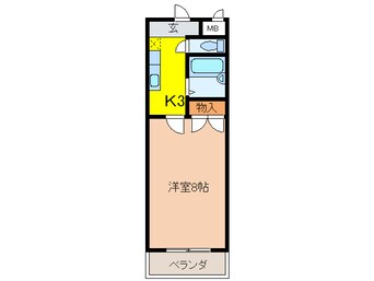 間取図 サンリバハイツ