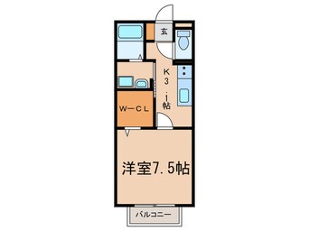 間取図 カーサ　ベッラ