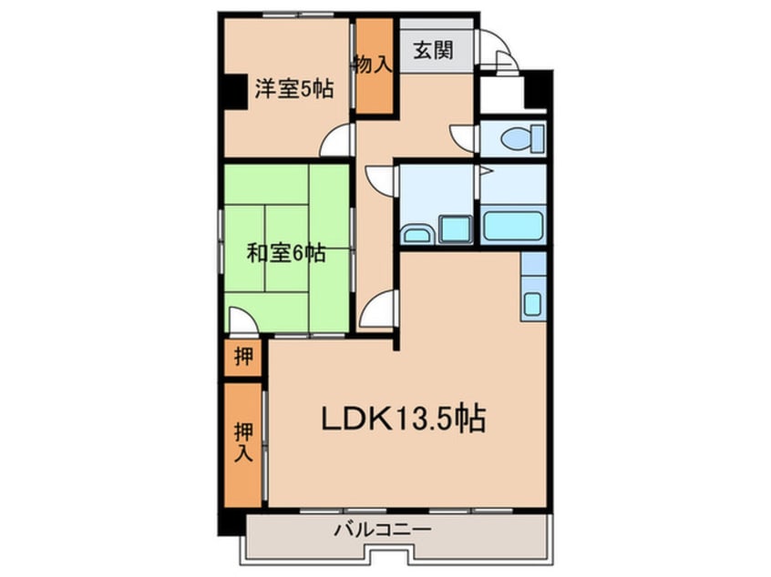 間取図 イングＡ